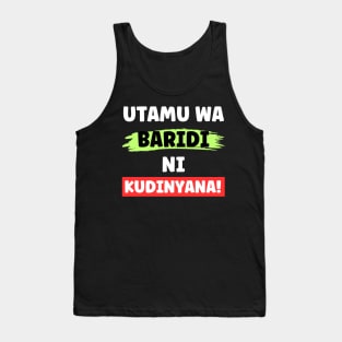 UTAMU WA BARIDI NI KUDINYANA - XTIAN DELA Tank Top